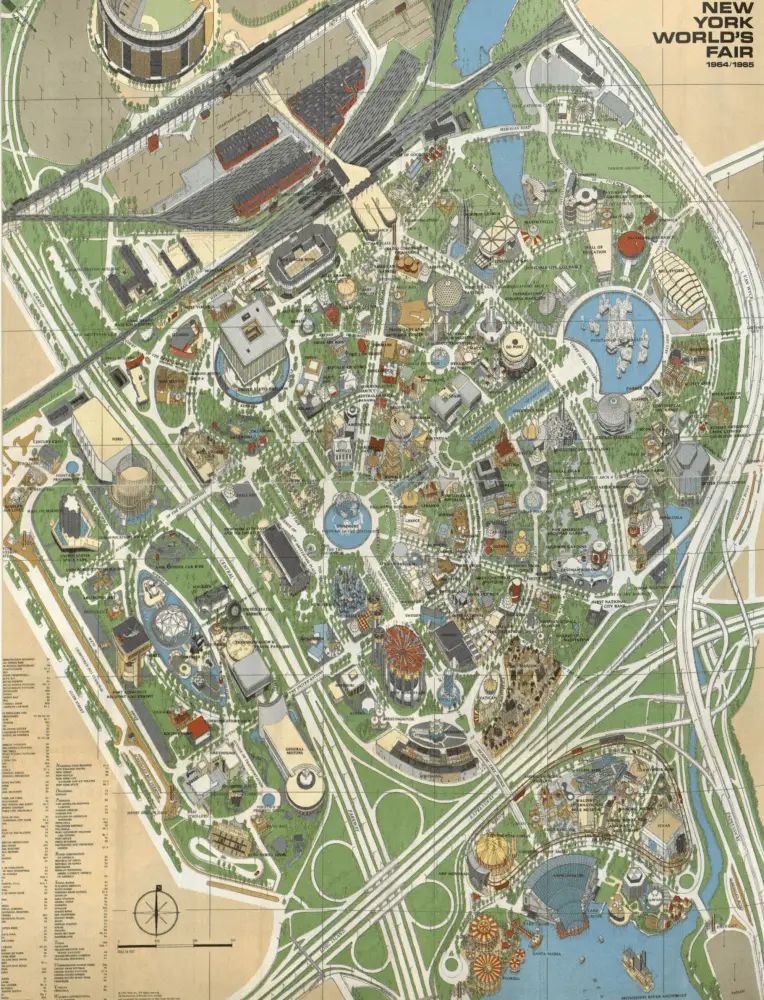 Official World’s Fair Map Via Www.archdaily.com 6a8a6f6cb162b678f4a856a0ed424e27