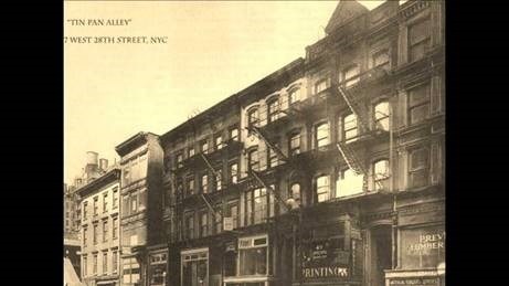 an old black and white photo of a building