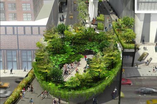 Here Now, The Giant, Verdant Bowl In The Next High Line Phase