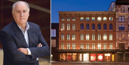 a man standing in front of a building