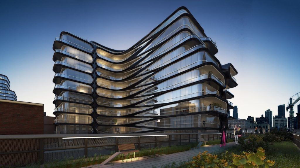 Zaha Hadid's first New York City Building Revealed