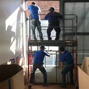 Window Repair: Enhancing Your View And Efficiency 4 steel windows being removed in preparation for their restoration.