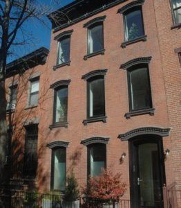 Tilt and turn windows at one of our Passive House projects in Brooklyn.